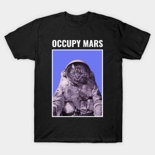 Kitty Occupy Mars T-Shirt